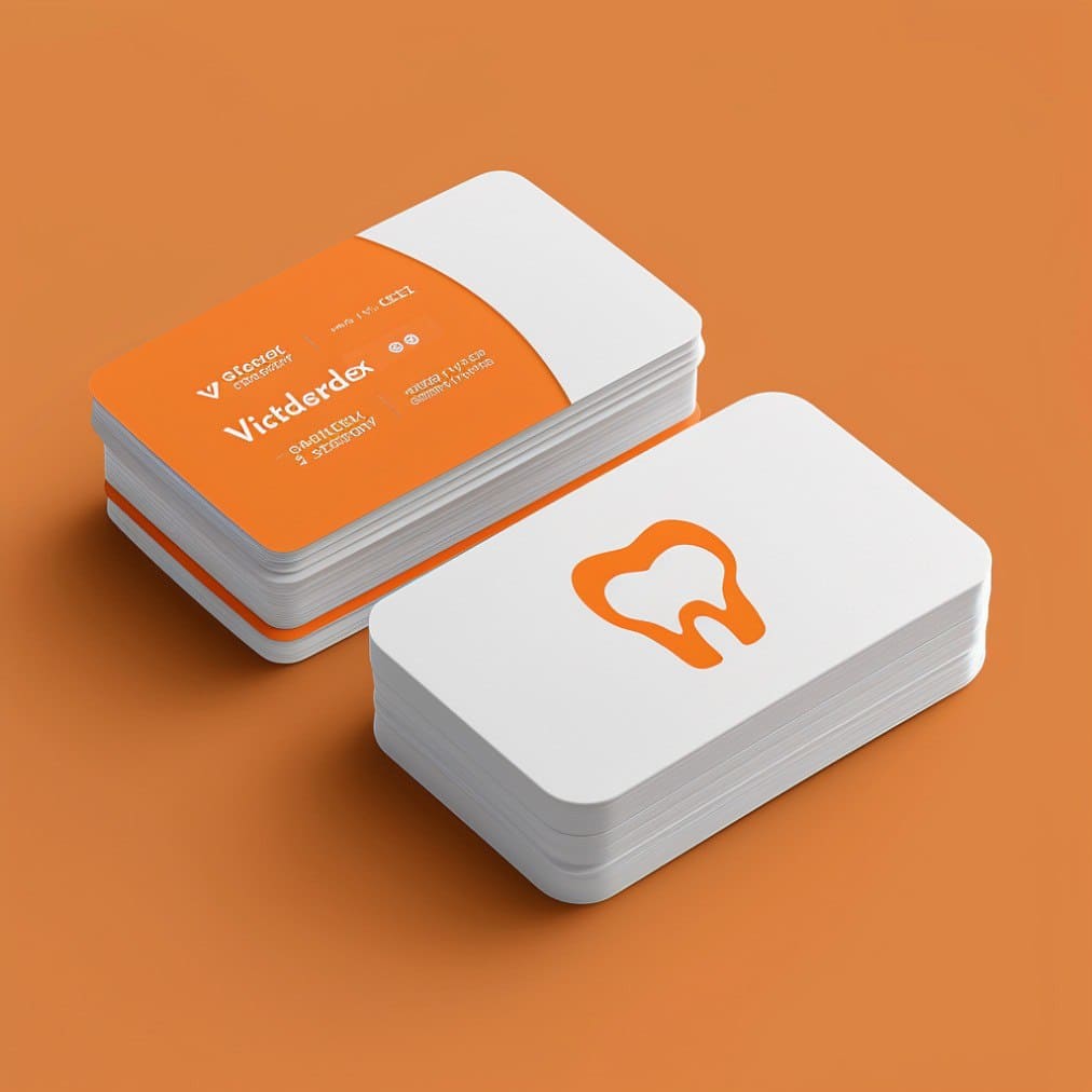 Дизайн карточки стоматологической компании